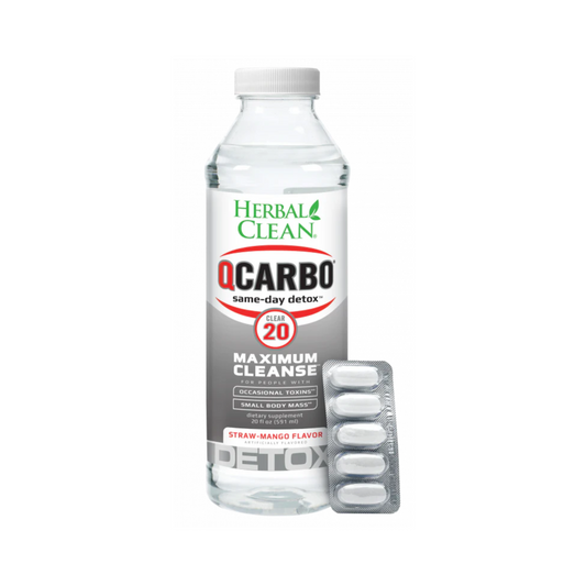 QCarbo 20oz Clear Maximum Cleanse