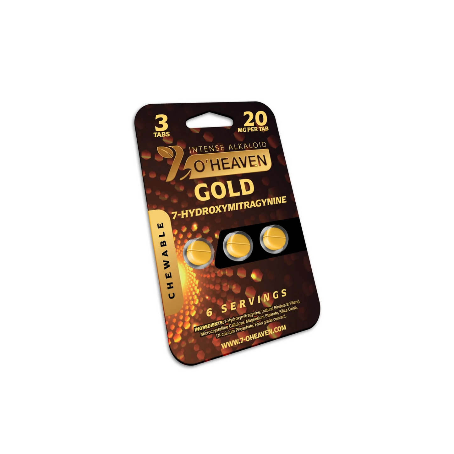 7 O'Heaven Gold 7-Hydroxymitragynine Tablets