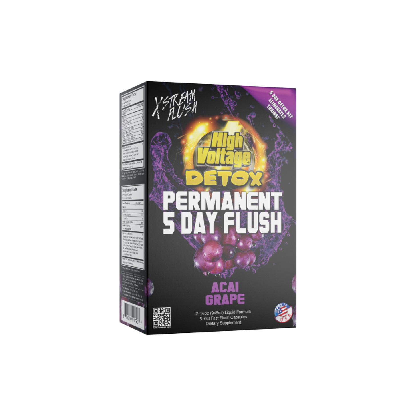 High Voltage Detox Permanent 5-Day Flush