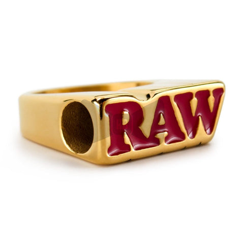RAW Smoke Ring 24k Gold